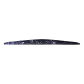 バイオレットパープルブラック抽象芸術銀河系 タイヘッドバンド (裏面)