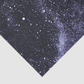 バイオレットパープルブラック抽象芸術銀河系 薄葉紙 (詳細)