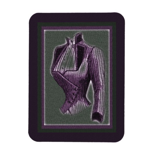 バイオレットビクトリアンブラウス マグネット (縦)