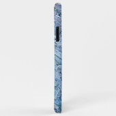 バイオレットピンクターコイズ紫色アワビのシェルパターン Case-Mate iPhoneケース (裏面/右)