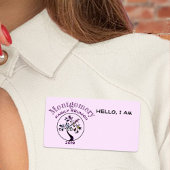 バイオレットファミリーモダン懇親会ツリー名前をカスタムするラベル ラベル