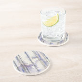 バイオレットフリーエクスプレッションウォーターの色 コースター (側面)