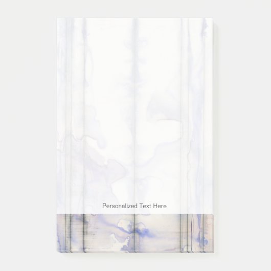 バイオレットフリーエクスプレッションウォーターの色 ポストイット (正面)