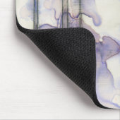 バイオレットフリーエクスプレッションウォーターの色 マウスパッド (コーナー)