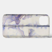 バイオレットフリーエクスプレッションウォーターの色 Case-Mate iPhoneケース (裏面 (横))