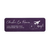 バイオレットブラジル・パスポート ラベル (正面)