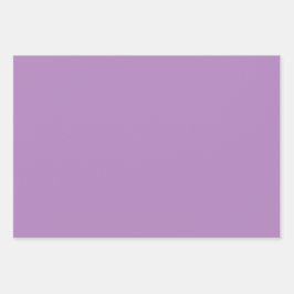 バイオレットヘリオトロペフローラパープルシェード3トーン ラッピングペーパーシート