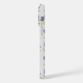 バイオレットベイビーゾウiPhone/iPadケース iPhoneケース (左側面)