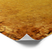 バイオレットホース&フクロウのポスター ポスター (角)