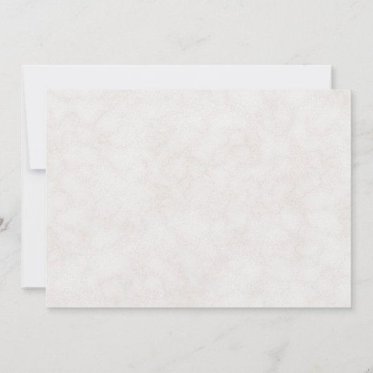 バイオレットメドウウォーターカラーフローラブライダルシャワー 招待状 (裏面)