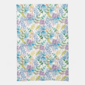 バイオレットロゼガーデンティータオル キッチンタオル (縦)