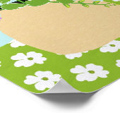 バイオレット中国のポスター ポスター (角)