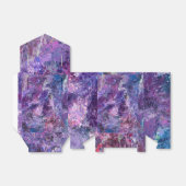 バイオレット抽象化 フェイバーボックス (折り畳みなし)