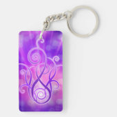 バイオレット火 キーホルダー (裏面)