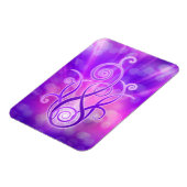 バイオレット火 マグネット (左側)