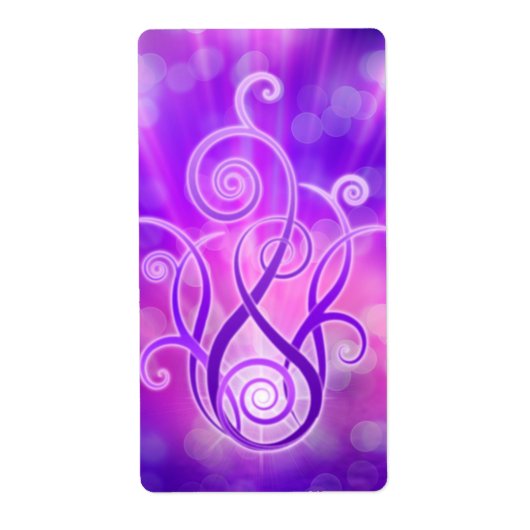 バイオレット火 ラベル (正面)