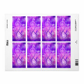 バイオレット火 ラベル (フルシート)