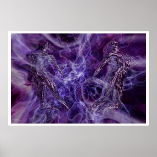 バイオレット炎 ポスター (正面)