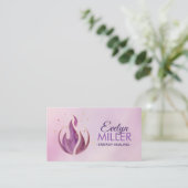 バイオレット炎 名刺 (スタンド正面)