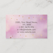 バイオレット炎 名刺 (裏面)