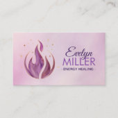 バイオレット炎 名刺 (正面)