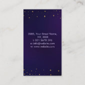 バイオレット炎 – 紫色の炎 名刺 (裏面)