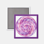 バイオレット瞑想 マグネット (正面/裏面)