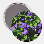 バイオレット磁石 マグネット (正面/裏面)