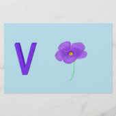 バイオレット紙 (正面)