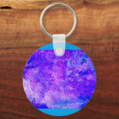 バイオレット自然 キーホルダー (正面)