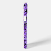 バイオレット花iPhoneケースのバイオレット Case-Mate iPhoneケース (裏面 / 右)