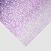 バイオレット薄紫パステルパープルトリプルグリッター グラデーション 薄葉紙 (詳細)