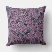 バイオレット薄紫園 クッション (裏面)