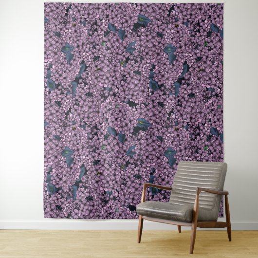 バイオレット薄紫園 タペストリー (インサイチュ)