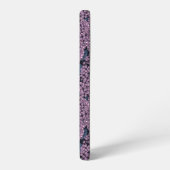 バイオレット薄紫園 SAMSUNG GALAXYケース (左側面)