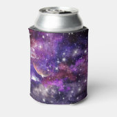 バイオレット銀河系天の川と惑星 缶クーラー (缶裏面)