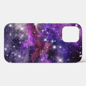 バイオレット銀河系天の川と惑星 Case-Mate iPhoneケース (裏面 (横))