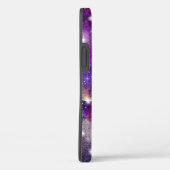 バイオレット銀河系天の川と惑星 Case-Mate iPhoneケース (裏面 / 右)