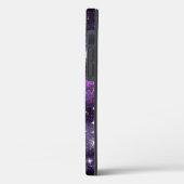 バイオレット銀河系天の川と惑星 Case-Mate iPhoneケース (裏面 / 左)