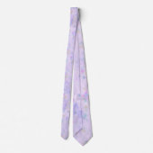 バイオレット・ウォーター・カラー・ネクタイ ネクタイ (裏面)
