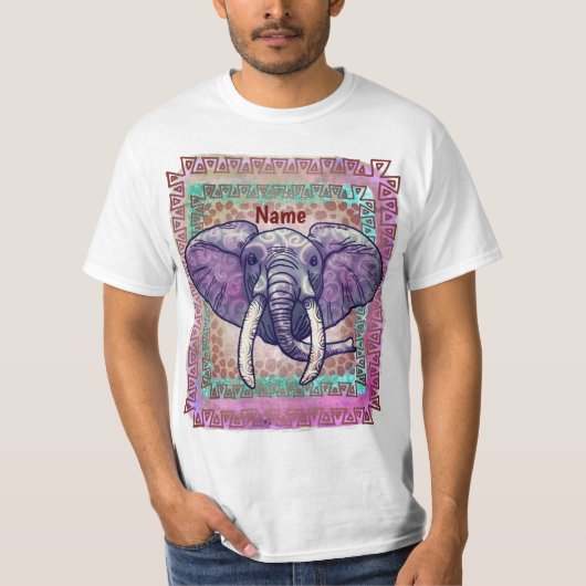 バイオレット エレファント Tシャツ (正面)