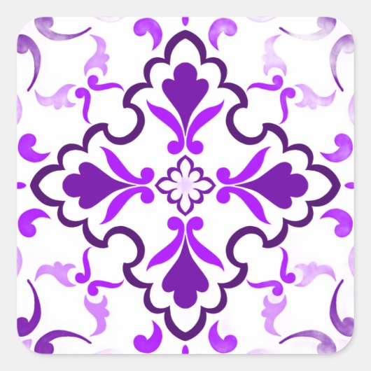 バイオレット スクエアシール (正面)