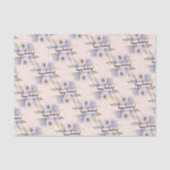 バイオレット & パステル ローズ カスタム 薄葉紙 (正面)