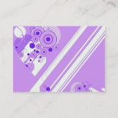 バイオレット・ビジネス・カード 名刺 (裏面)