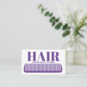 バイオレット ヘアードレッサー名刺 名刺 (スタンド正面)