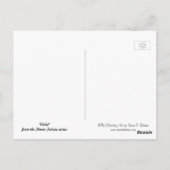 「バイオレット」ポストカード ポストカード (裏面)