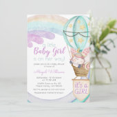 『バイオレット・ユニコーン』、『虹』、『風船少女ベビーシャワー』 招待状 (スタンド正面)