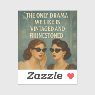 バイオレットRhinestoneドラマのステッカーのヒント シール