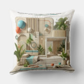 バイオレトロ未来主義:地球に優しデザインFus クッション (裏面)