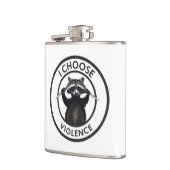 バイオレンス・ラクーンをおもしろい選ぶ フラスク (左)